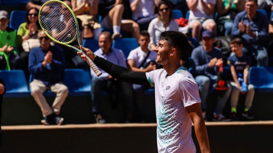 IPablo Llamas, a las semifinales del Challenger de Murcia