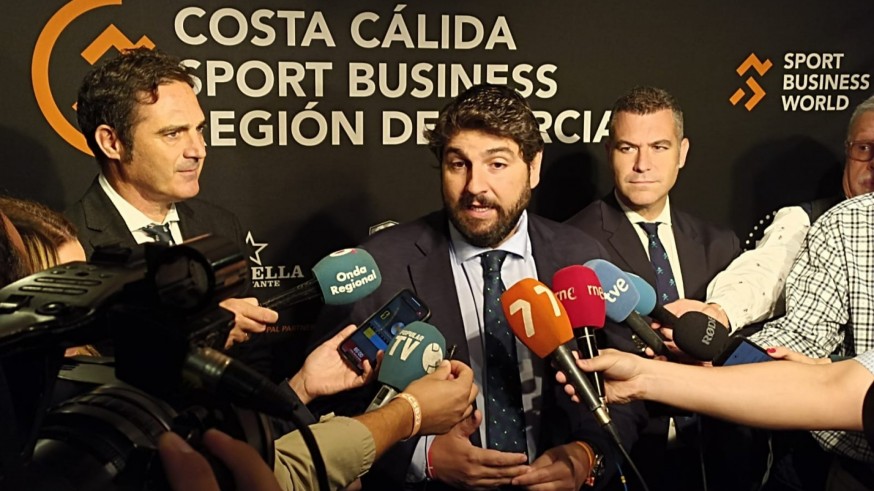López Miras: "Murcia no va a permitirá que se recorte el trasvase Tajo-Segura"