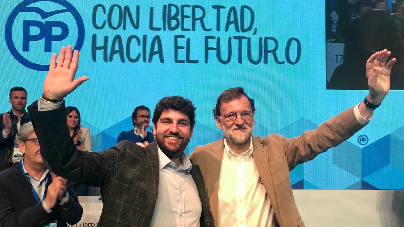 López Miras y Rajoy