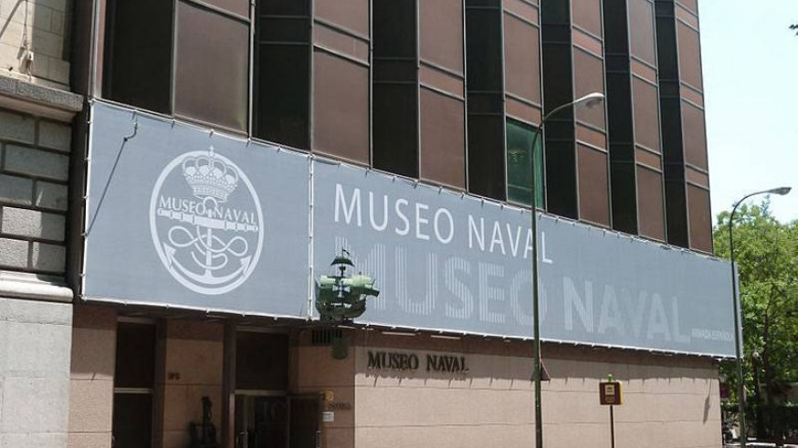 Fachada del Museo Naval de Madrid