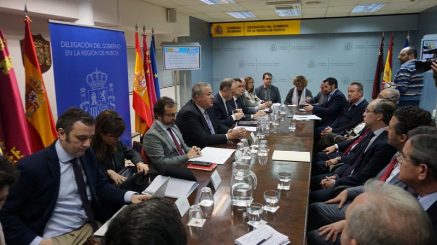 Reunión de la comisión de seguimiento de las obras del AVE