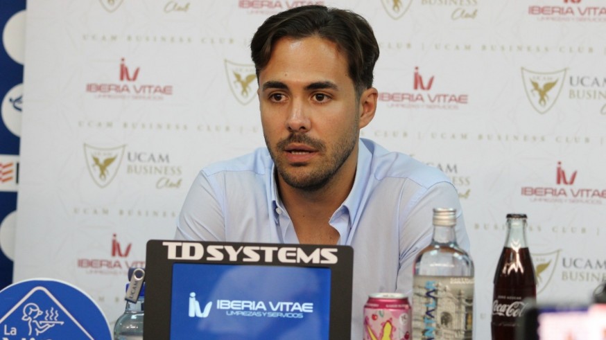 Miguel Linares, director deportivo del UCAM Murcia.