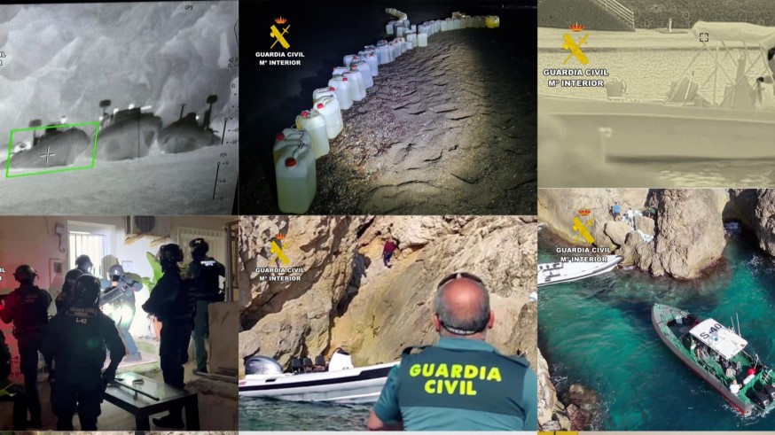 La Guardia Civil desmantela una red de ‘petaqueo’ en Águilas y Huércal-Overa