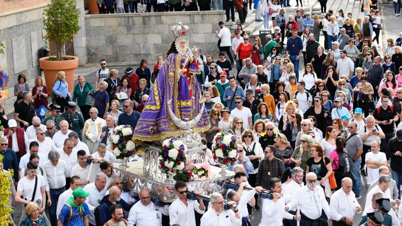 La ciudad de Murcia recibe este jueves a la Virgen de la Fuensanta