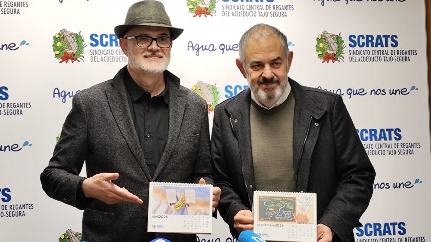 El humor de Puebla retrata la incertidumbre de los regantes del Tajo-Segura