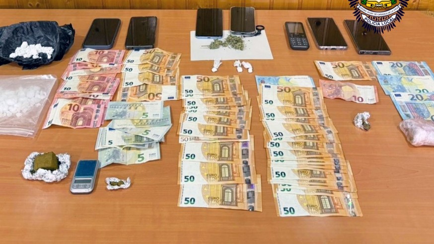 VIDEO | Desmantelan en Caravaca de la Cruz un grupo dedicado a la venta de droga