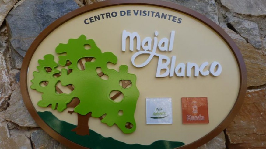 Placa del parque forestal Majal Blanco