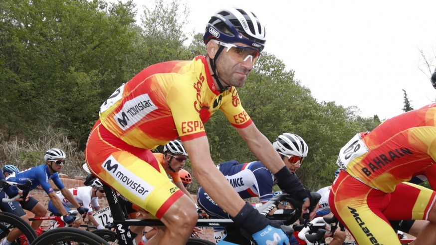 Valverde termina octavo en el Mundial de ciclismo en ruta