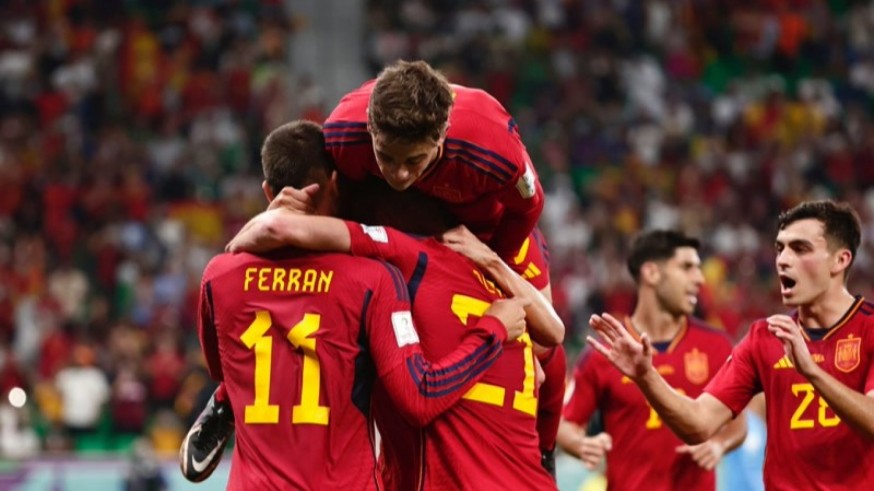 GALERÍA | Las imágenes de la goleada de España frente a Costa Rica