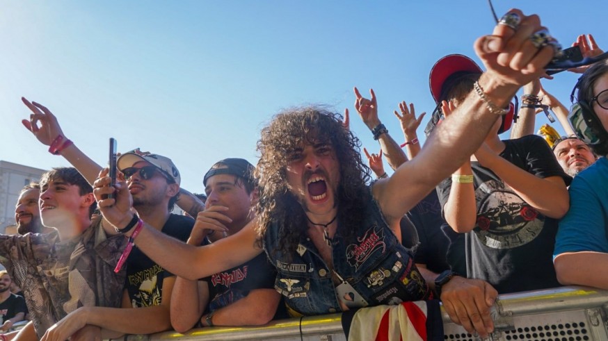 GALERÍA |Iron Maiden en Cartagena, apoteosis metalera