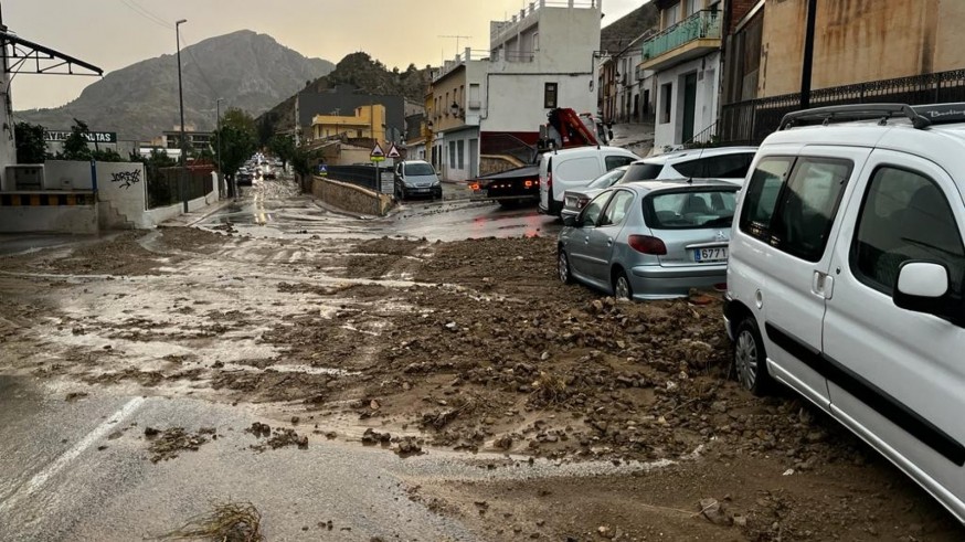 La CHS registra hasta 108 litros por m2 acumulados en Ojós por las lluvias
