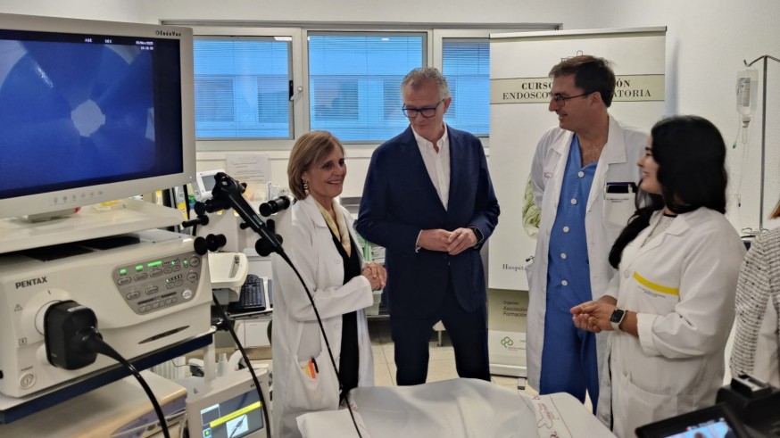 Neumología del Hospital Reina Sofía lidera la innovación en broncoscopias seguras y con sedación