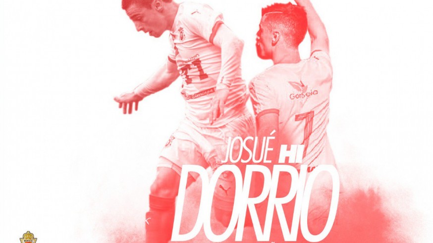 Josué Dorrio se convierte en nuevo jugador del Real Murcia. Foto: Real Murcia