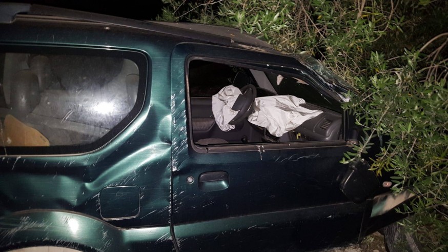 Vehículo del individuo detenido