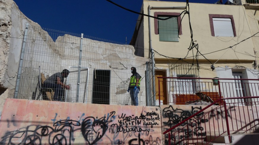 Operación policial en Lorca