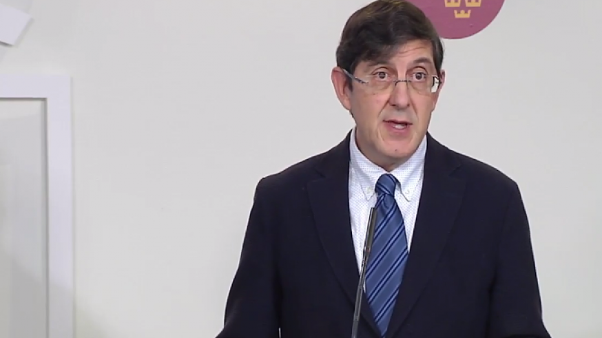 Manuel Villegas en rueda de prensa