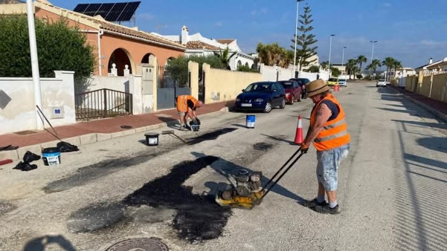 Mazarrón comienza este lunes arreglos en Camposol tras las protestas vecinales