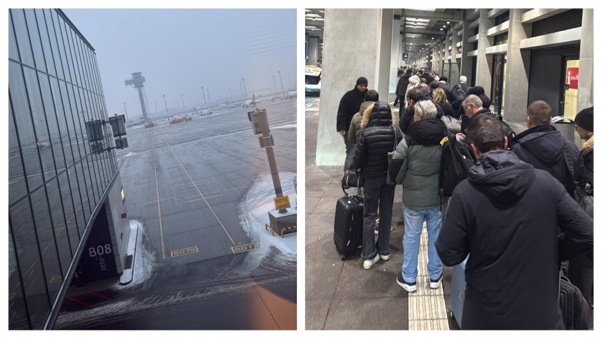 El hielo mantiene cerrado por segundo día el aeropuerto de Berlín