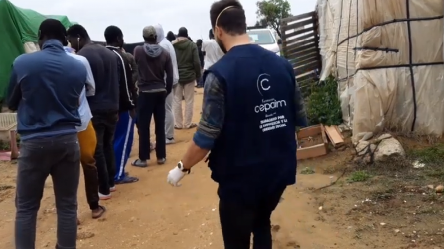 Cepaim inicia una campaña de recaudación de fondos para atender y proteger a personas sin casa