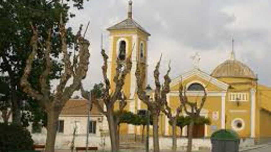 Imagen de la Iglesia de Corvera. fuente: www.pedaniasmurcia.es