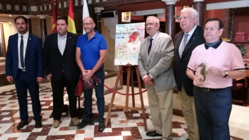 MURyCíA. Presentación del cartel de la Semana Internacional de la Huerta y el Mar de Los Alcázares en la Asamblea Regional