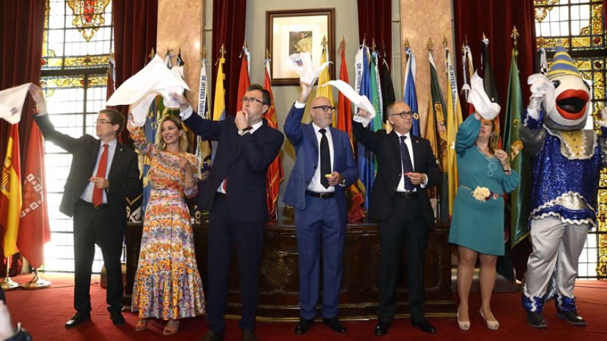 Presentación del Gran Pez y Doña Sardina