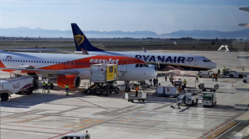 Imagen del aeropuerto de Corvera. Murcia
