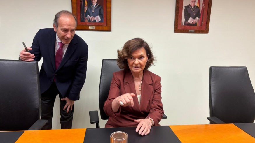 Carmen Calvo asegura que España lidera la posición correcta contra la guerra en Oriente Próximo 