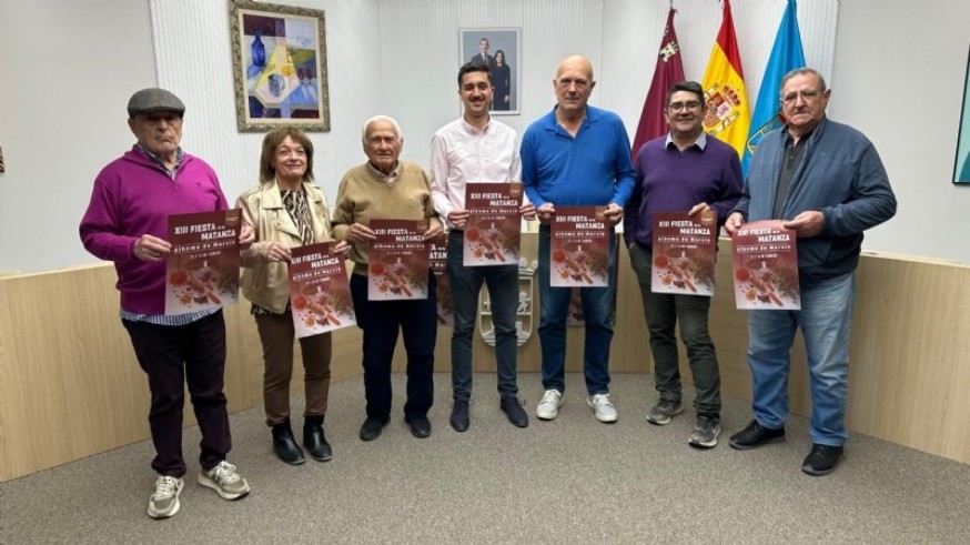 Embutidos, migas y paella en la Fiesta de la matanza en Alhama de Murcia