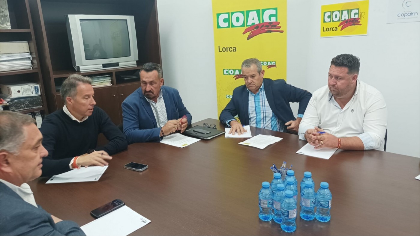 Agricultores lorquinos piden al ayuntamiento que mantenga la vigilancia de los cultivos