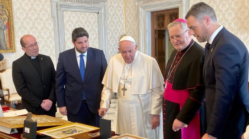 El Papa recibe en audiencia privada al presidente regional