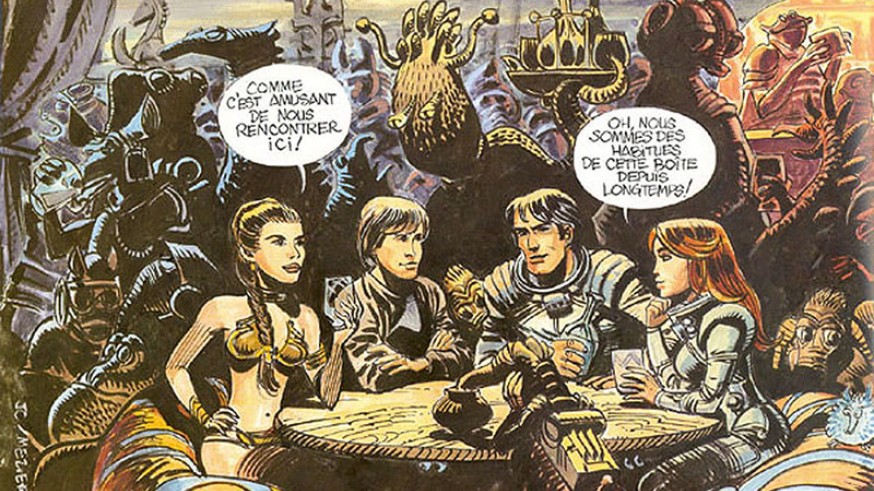 LA RADIO DEL SIGLO. Entre Viñetas. ¿Plagió George Lucas a un dibujante francés al crear Star Wars?