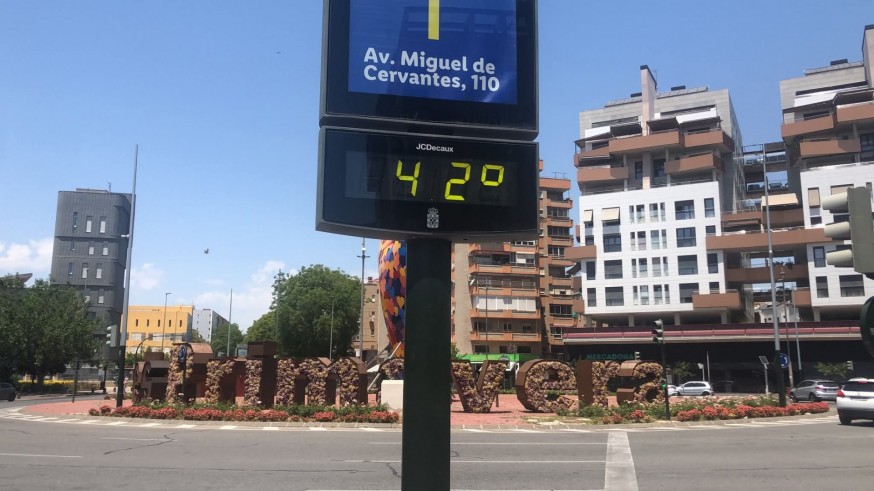 La AEMET activa avisos por calor extremo y tormentas en la Región de Murcia