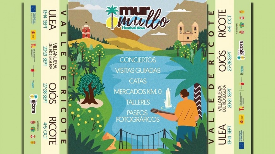 Los municipios del Valle de Ricote acogerán la primera edición del festival 'Murmullo'