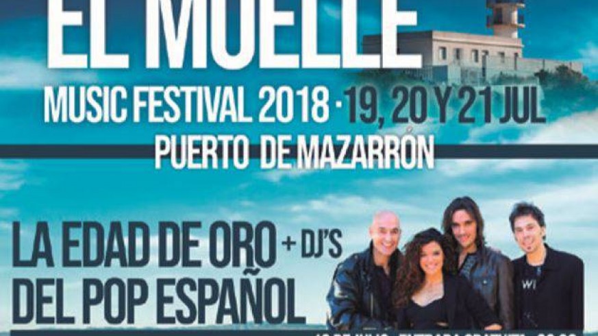 Cartel del Muelle Music Festival de Mazarrón