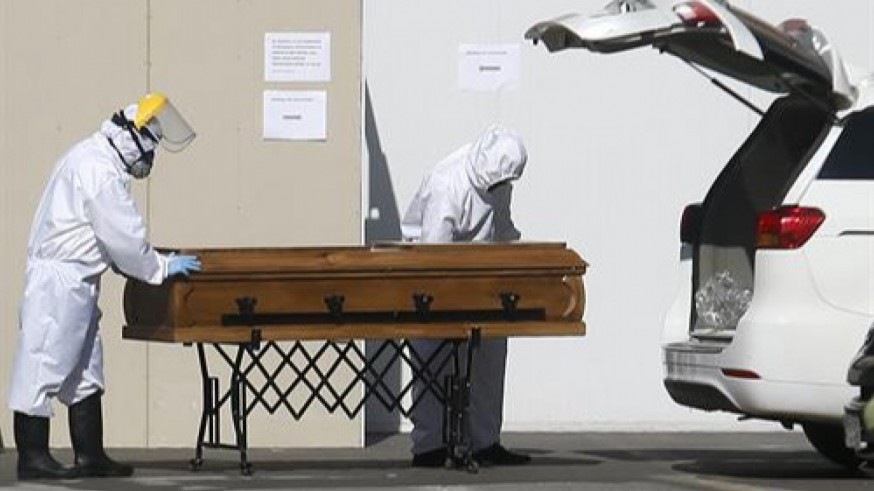 Imagen de archivo de servicios funerarios