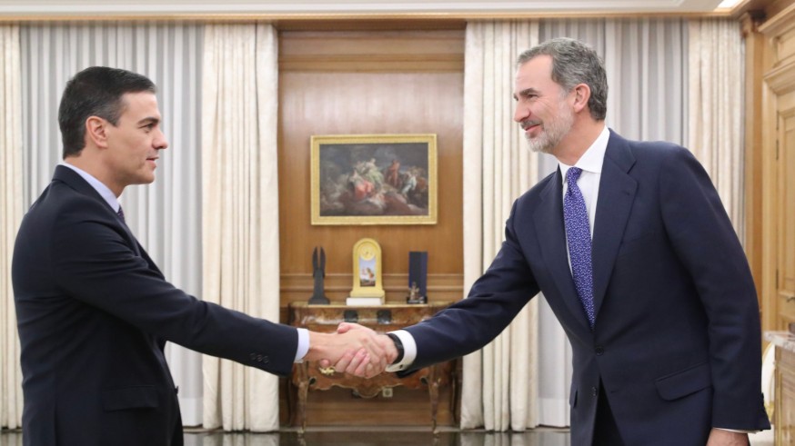 Pedro Sánchez, designado por tercera vez candidato a presidente del Gobierno por el Rey