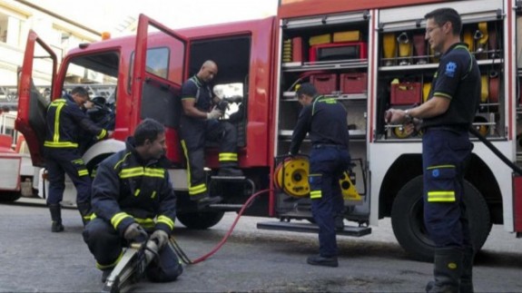 5 personas heridas, entre ellas dos bomberos, en un incendio en Espinardo