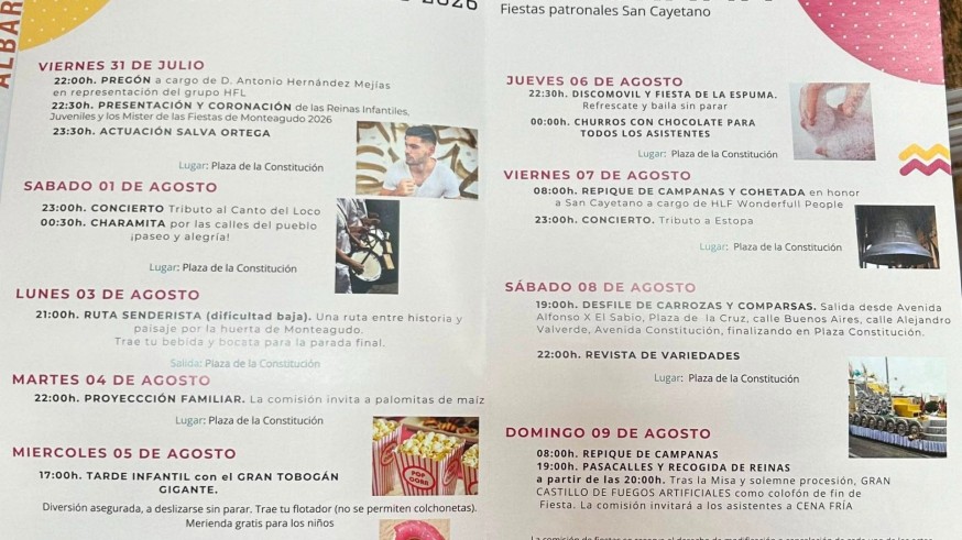 Monteagudo se convierte en el epicentro del eclipse y las tradiciones con las fiestas de San Cayetano