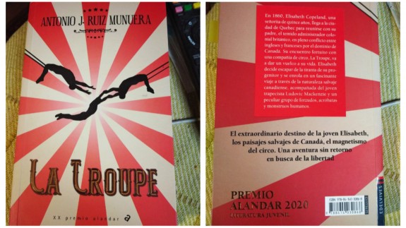 EL ROMPEOLAS. Todo está en los libros. Antonio J. Ruiz Munuera y su novela ‘La Trouppe’