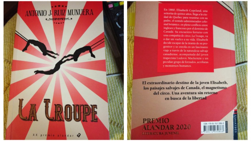EL ROMPEOLAS. Todo está en los libros. Antonio J. Ruiz Munuera y su novela ‘La Trouppe’