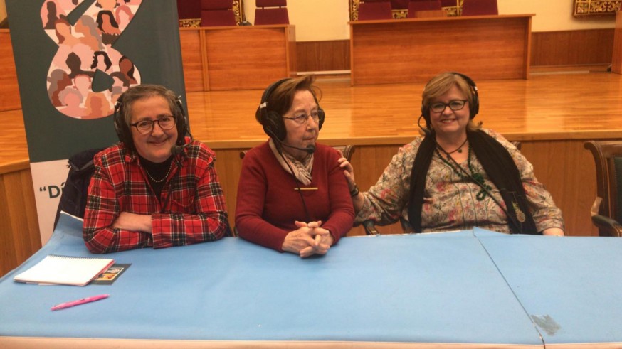 Carmen Ortín, Concepción Palao y Lourdes Azorín