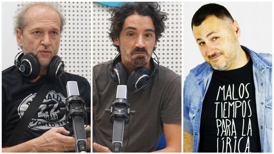 Román García, Fran Ropero y Juan Antonio Sánchez JASS