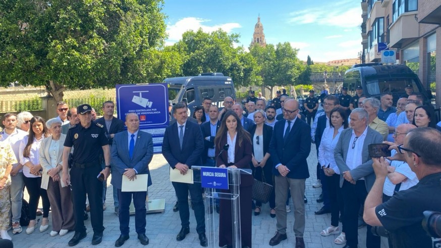 Instalarán 1.300 cámaras de seguridad en barrios y pedanías de Murcia