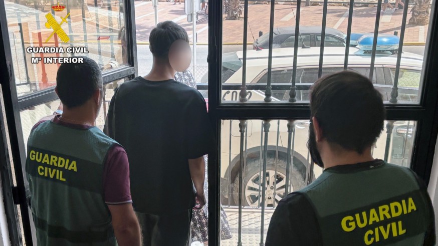 Detenido el presunto autor del golpe a un policía en La Azohía