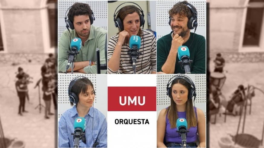 Hablamos de la Orquesta de la Universidad de Murcia con Miguel Torres, Esperanza Clares, Jorge Losana, Irene Carpio y Sandra Belchí