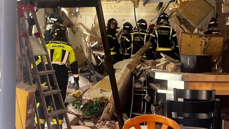 La explosión del bar de Vallecas cuesta la vida a un hombre de 52 años