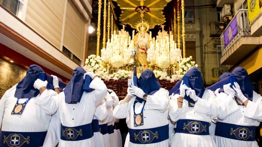 La primera procesión de la Semana Santa de España comienza esta madrugada del Viernes de Dolores en Cartagena