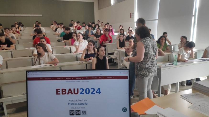 La EBAU registra un 96,2% de aprobados en la Región de Murcia