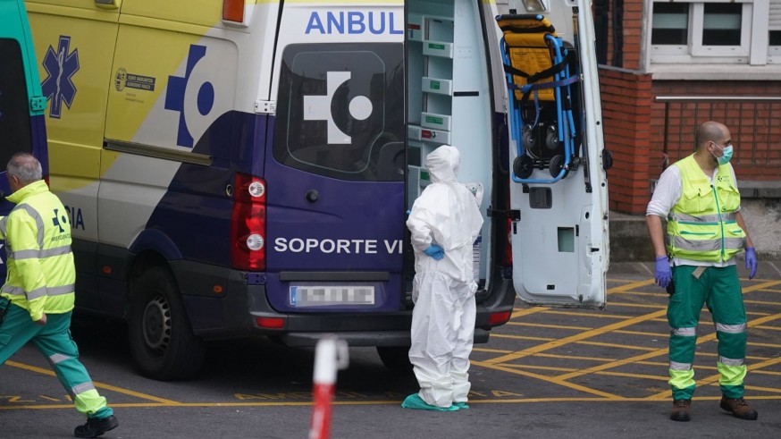 Servicios sanitarios en un hospital